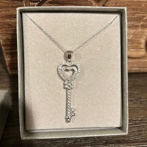 Zales key to my heart necklace